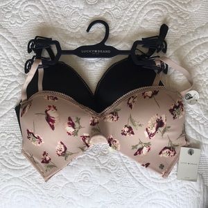 NWT Lucky Brand Bra Set